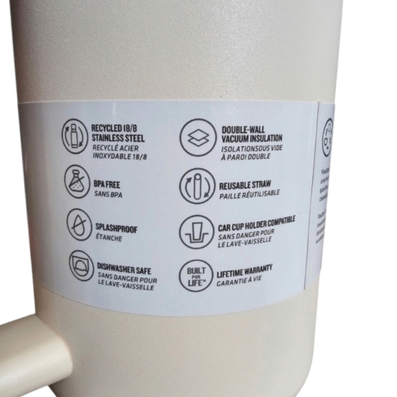 STANLEY The  Quencher H2.0 Flowstate Tumbler 40 OZ ROSE QUARTZ NIB - Picture 6 of 15